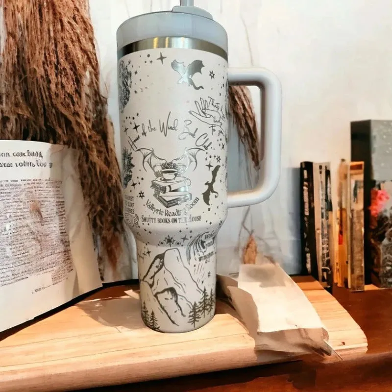 Acotar Printed  Travel Tumbler