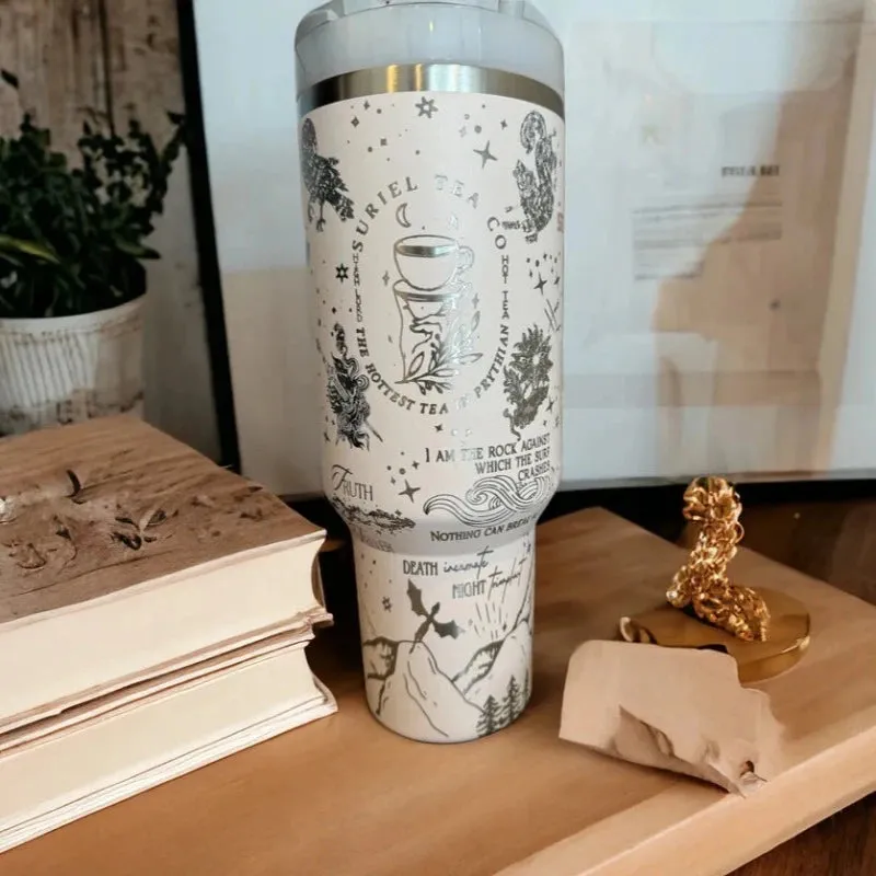 Acotar Printed  Travel Tumbler