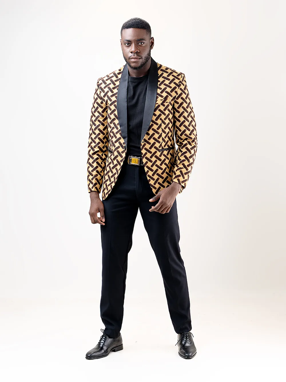 AFRICAN PRINT BAMI BLAZER