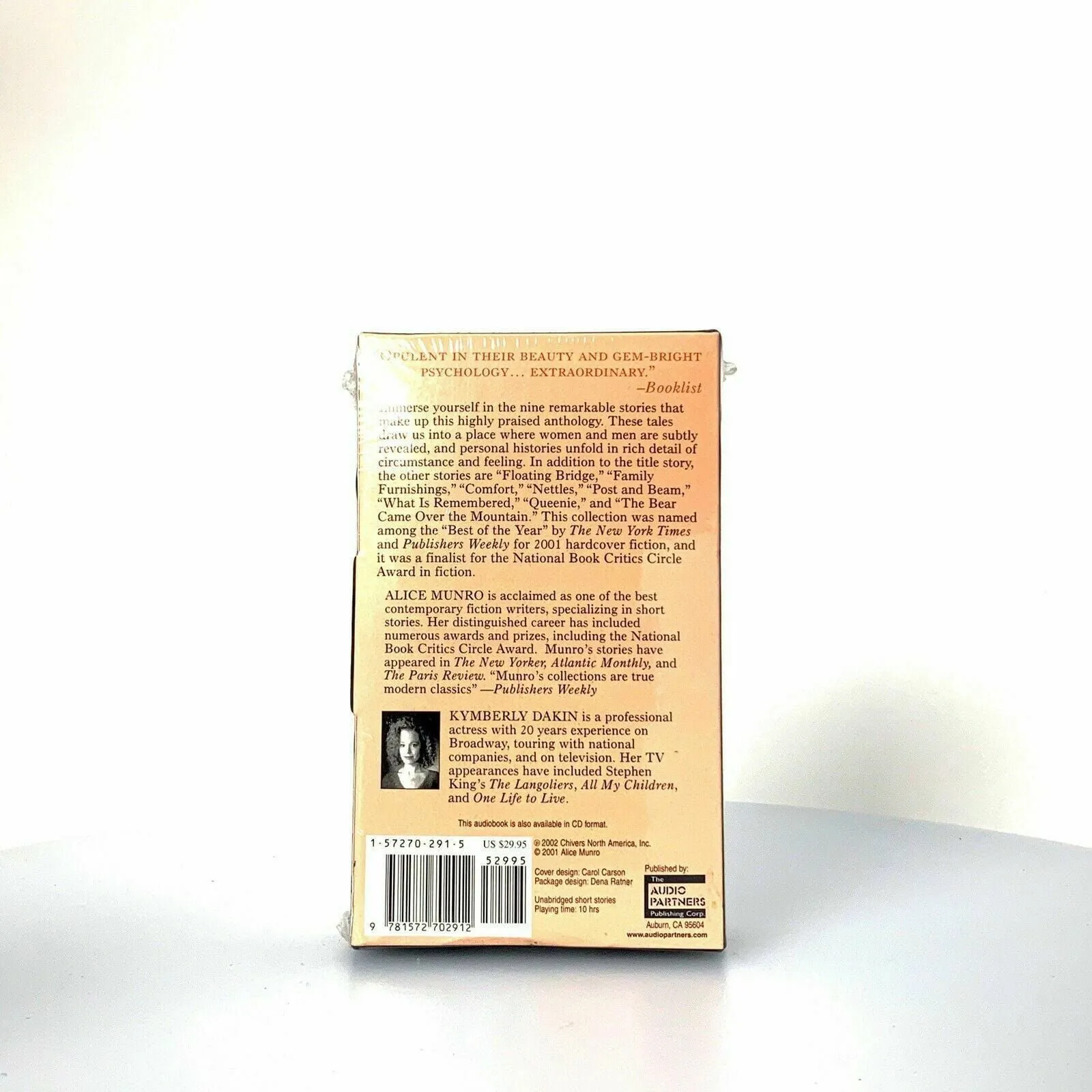 Alice Munro Hateship, Friendship, Courtship, Loveship, Stories Audiobook On Tape