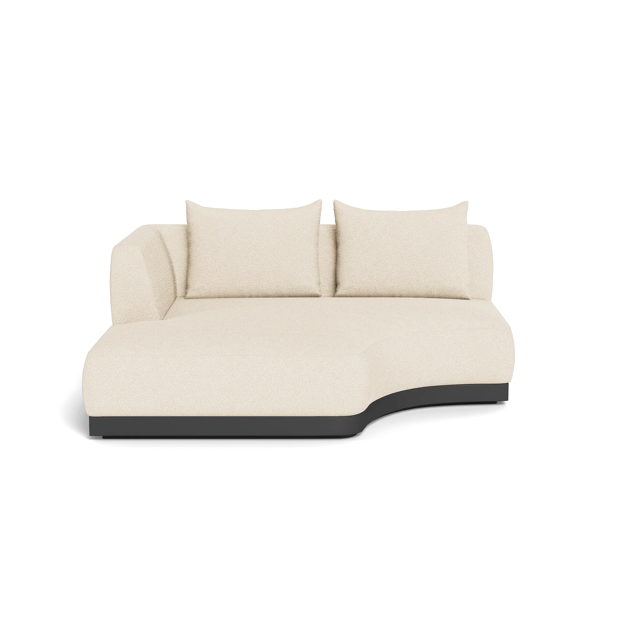 Amalfi Curved Chaise Left