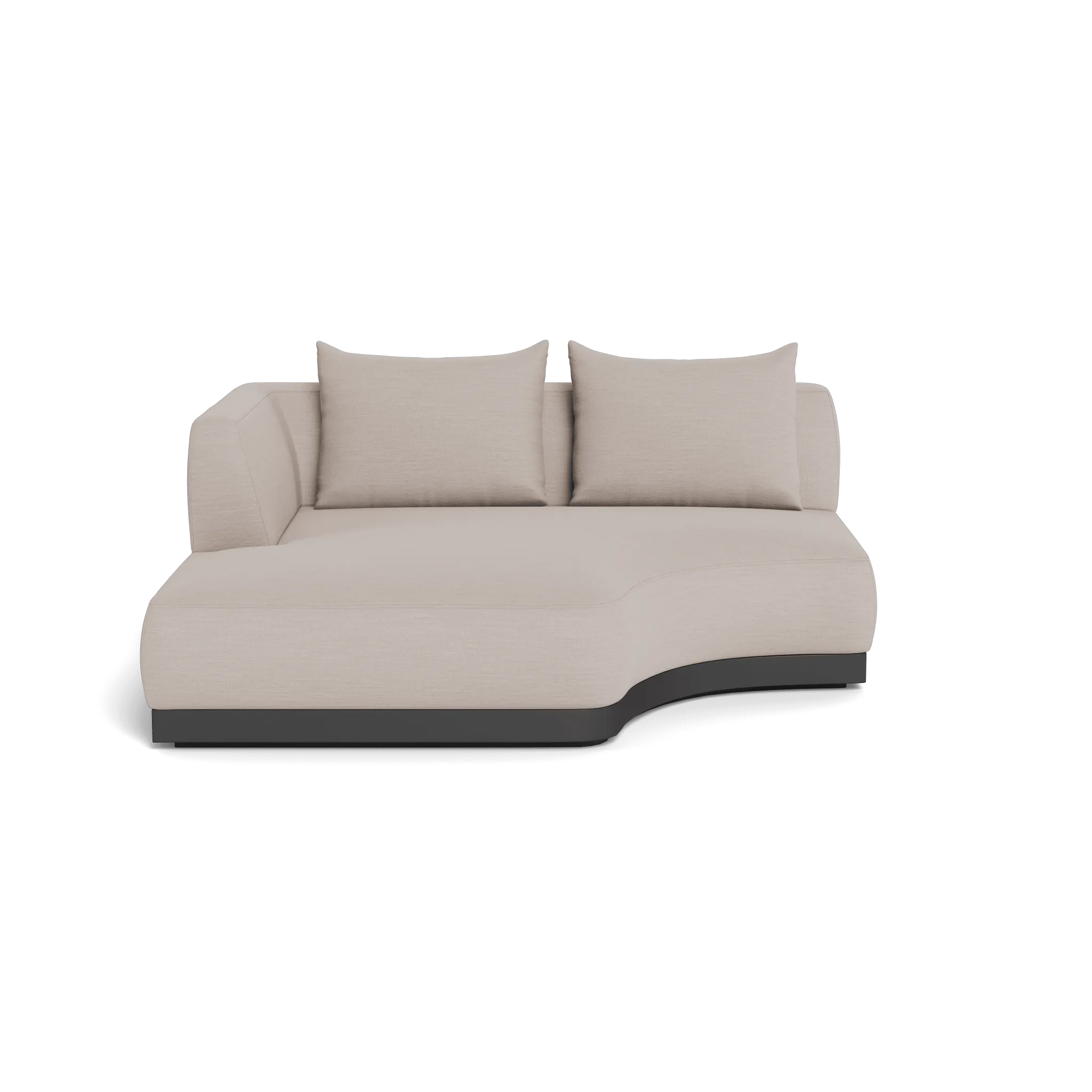 Amalfi Curved Chaise Left