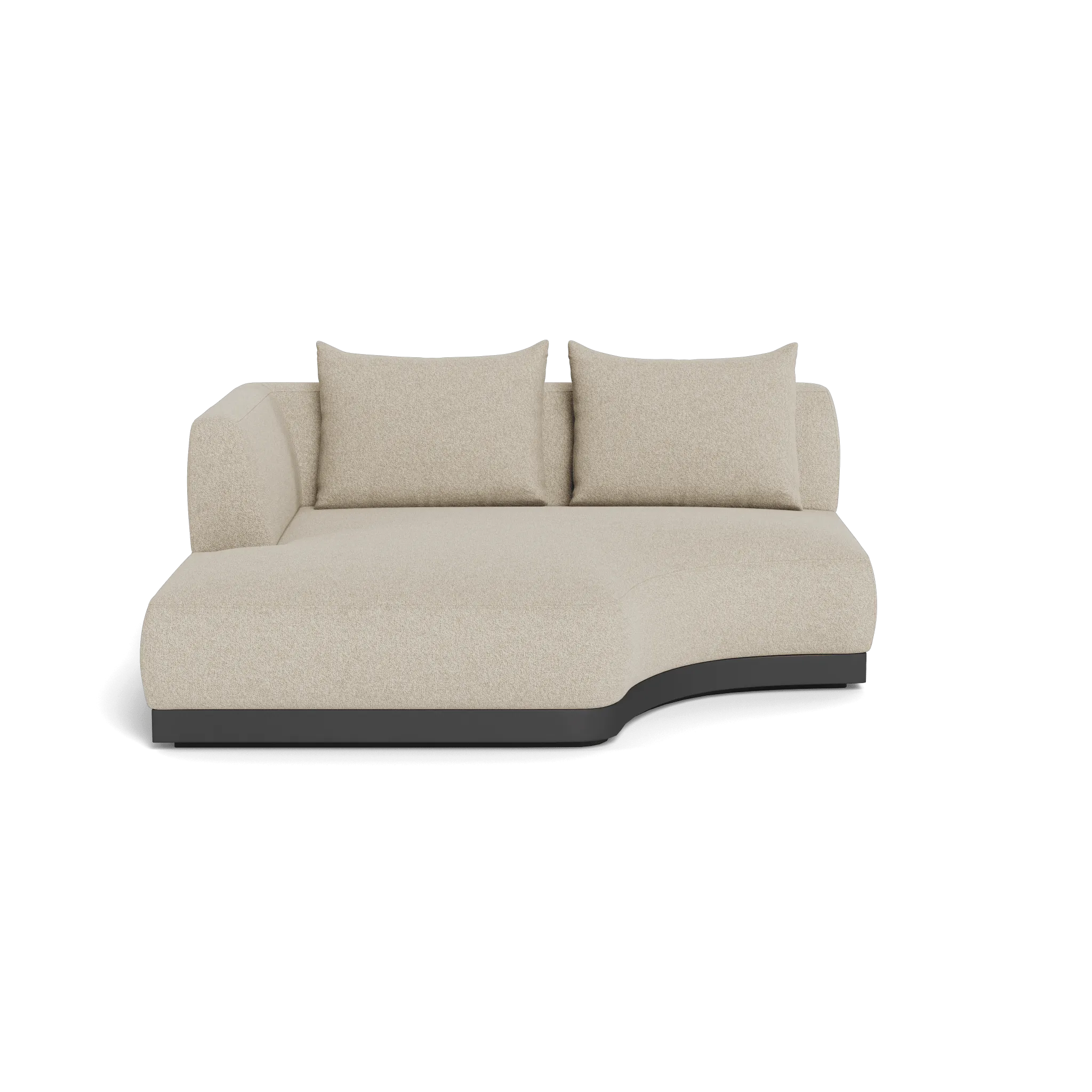 Amalfi Curved Chaise Left