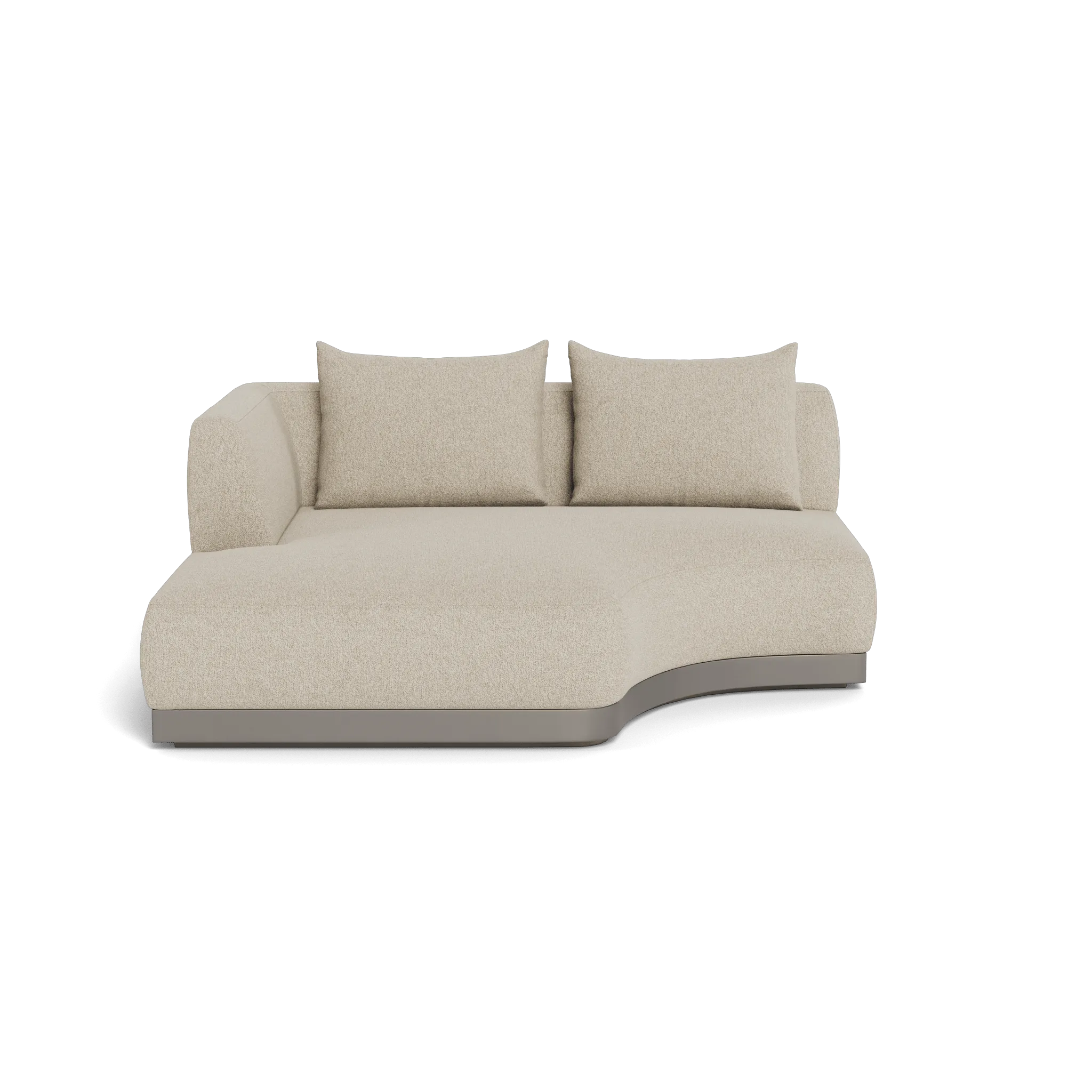 Amalfi Curved Chaise Left