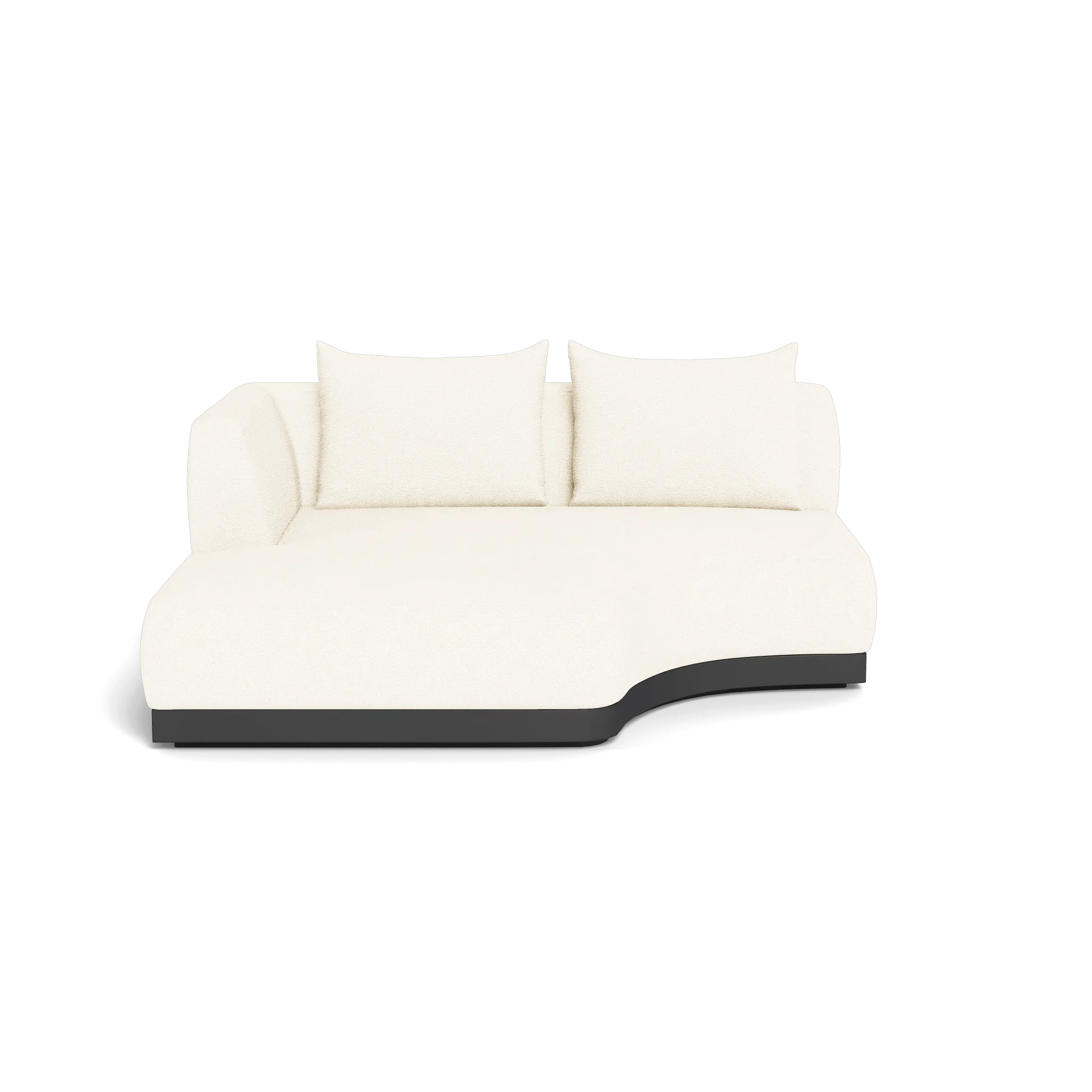 Amalfi Curved Chaise Left