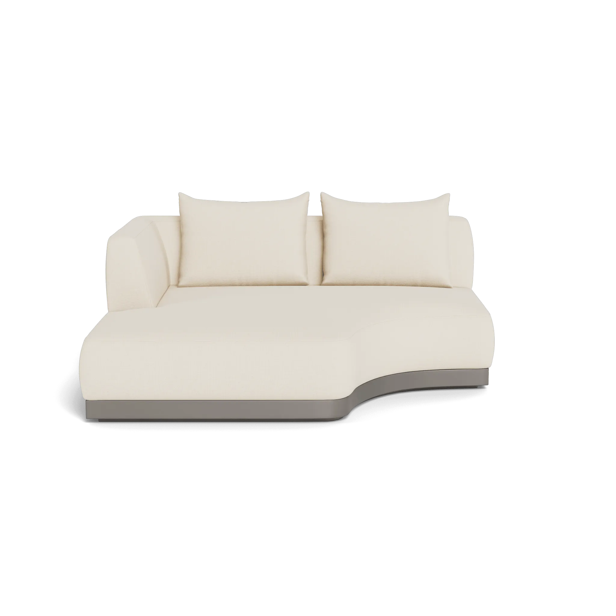 Amalfi Curved Chaise Left