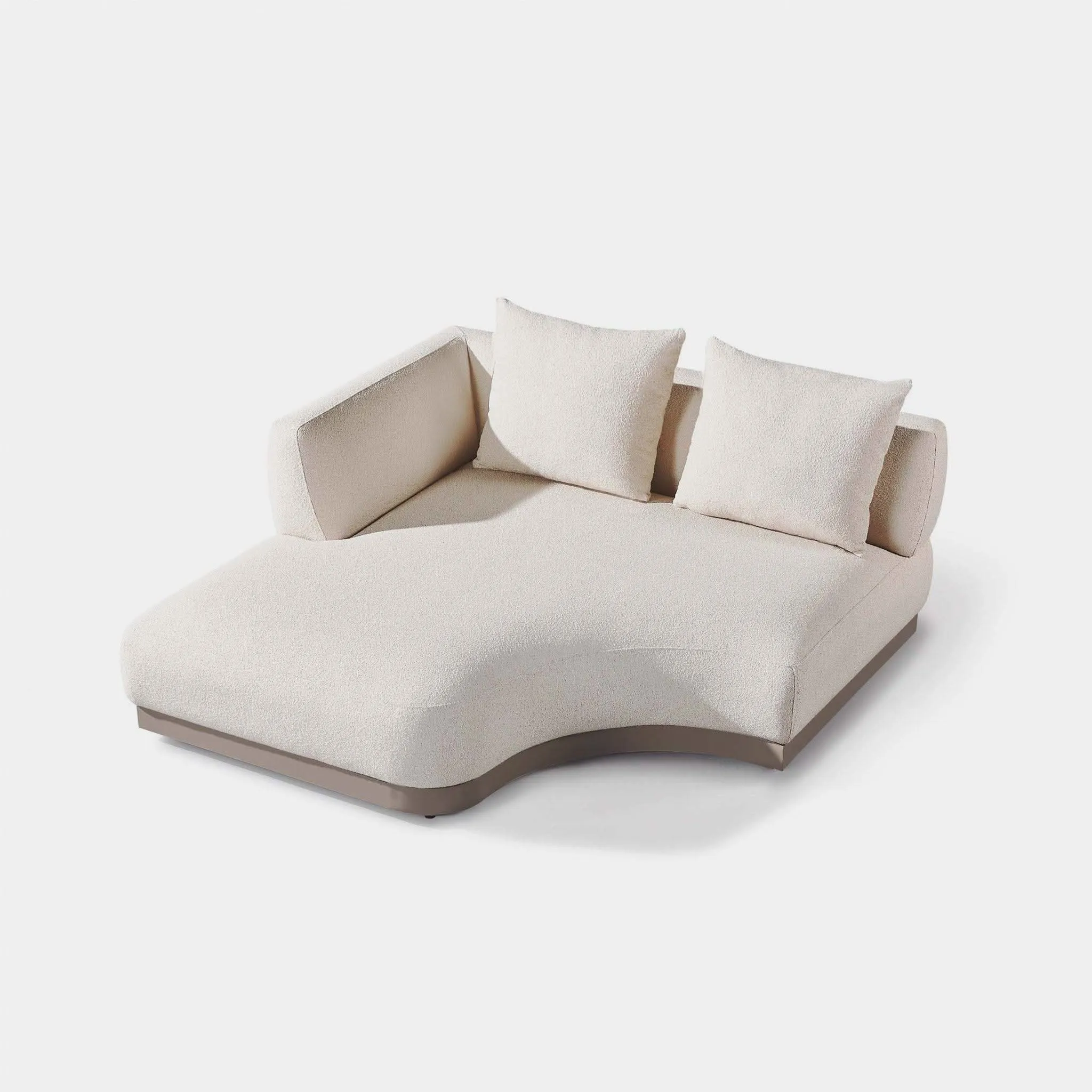 Amalfi Curved Chaise Left