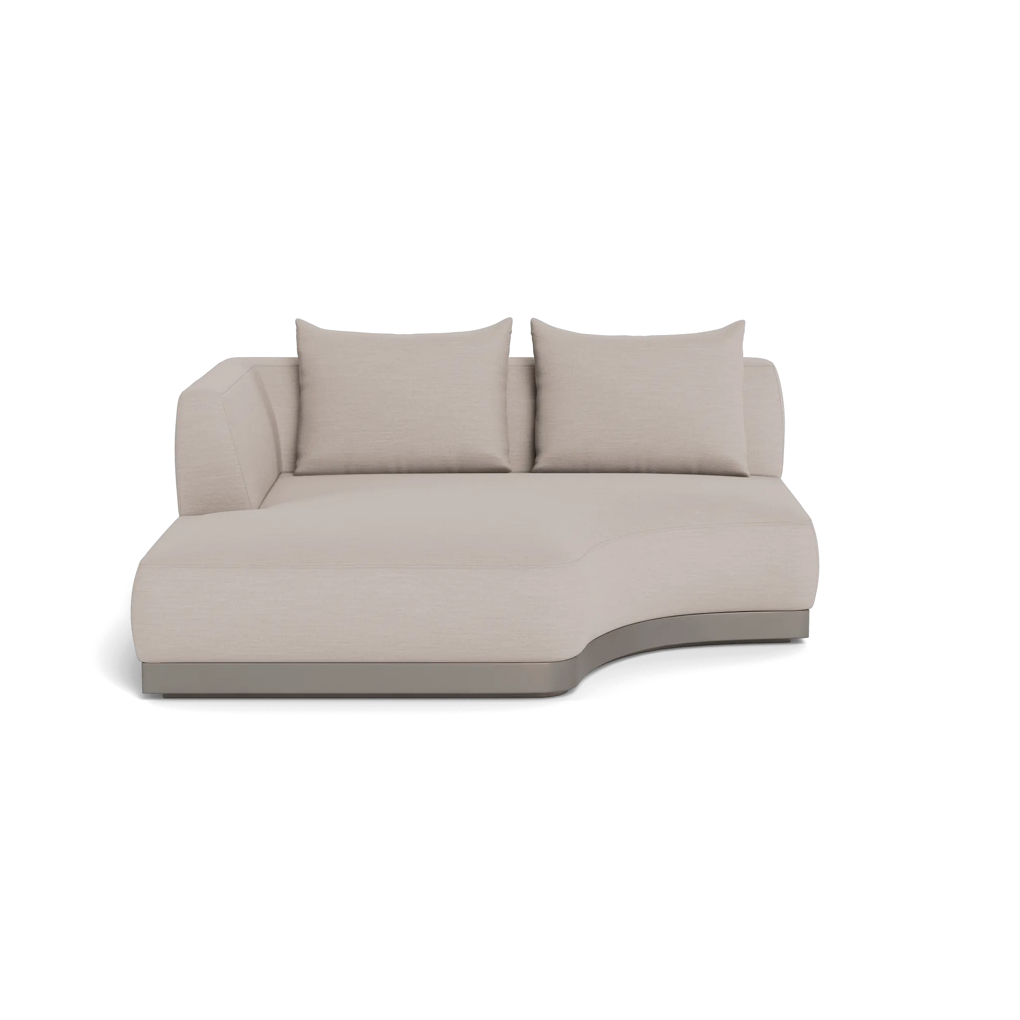Amalfi Curved Chaise Left