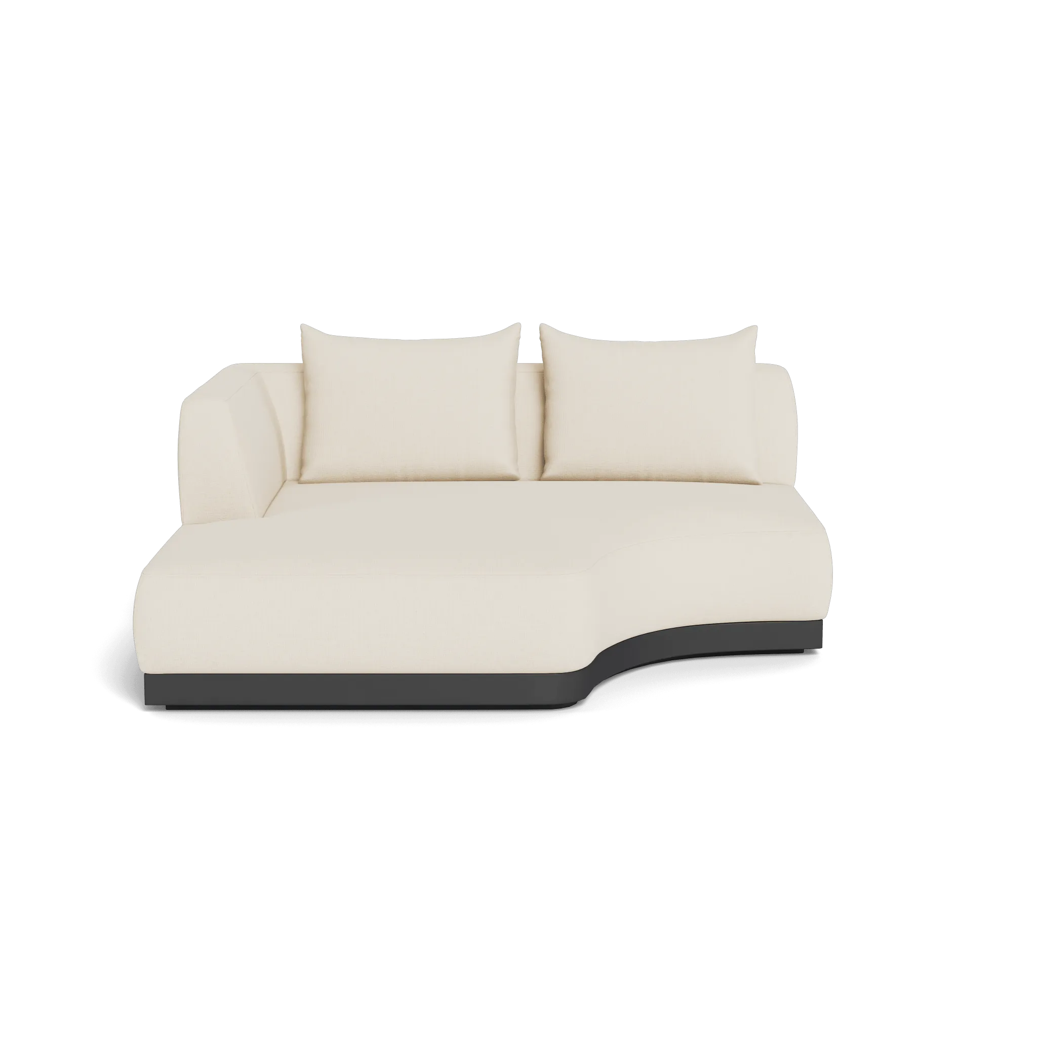 Amalfi Curved Chaise Left