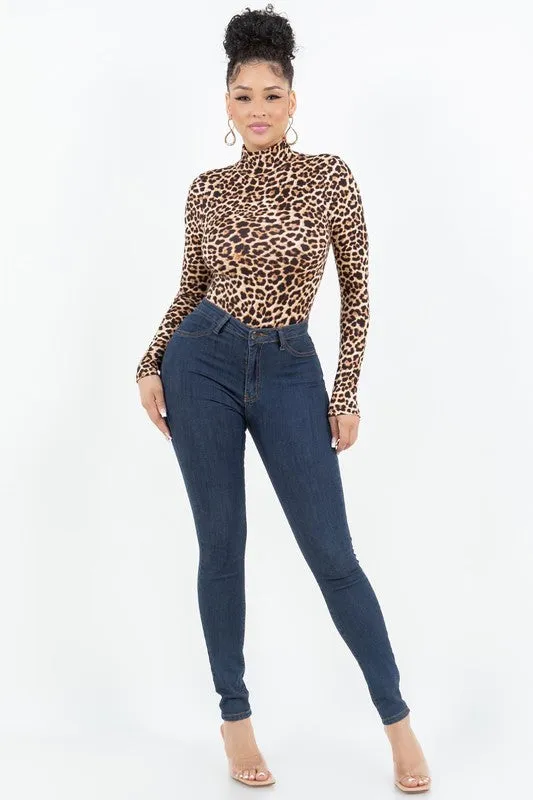 Animal Brushed DTY Bodysuit