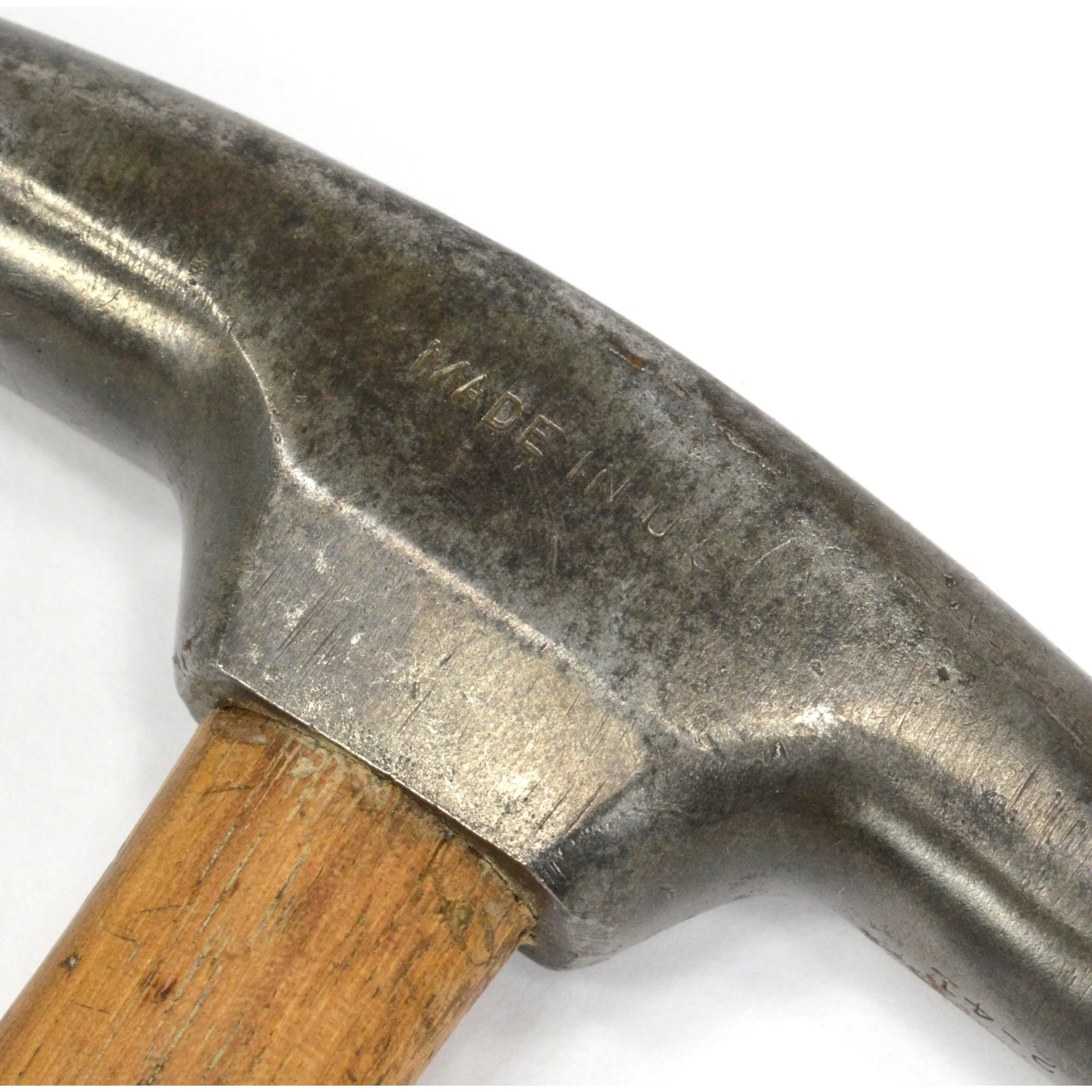 Antique C.S OSBORNE & CO TACK HAMMER Upholstery Tool UNIQUE NAIL-PULLER @ Handle
