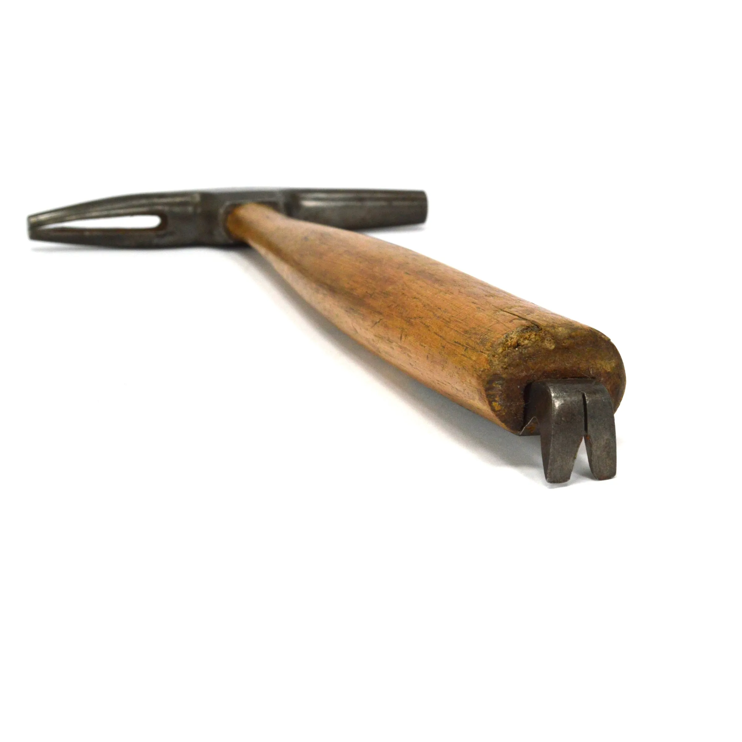 Antique C.S OSBORNE & CO TACK HAMMER Upholstery Tool UNIQUE NAIL-PULLER @ Handle