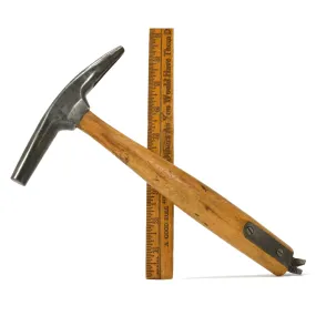 Antique C.S OSBORNE & CO TACK HAMMER Upholstery Tool UNIQUE NAIL-PULLER @ Handle
