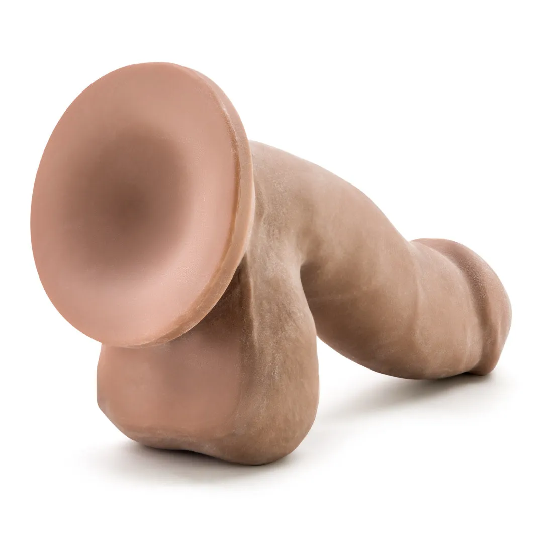Au Naturel By Blush® | Realistic Latin 6.5-Inch Long Dildo With Balls & Suction Cup Base