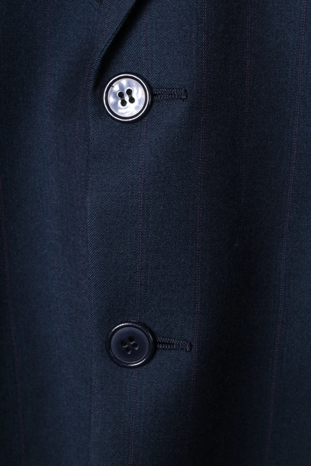 BM By Bozzalla & Lesna Men 48 38 Blazer Navy Wool Striped Abu Dabi Blue Marine Italy Jacket