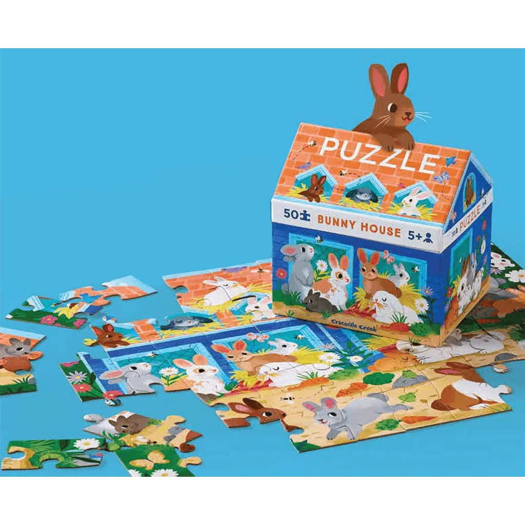 Bunny House 50 Piece Puzzle