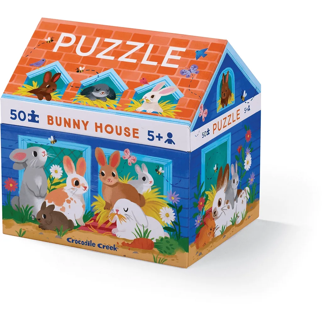 Bunny House 50 Piece Puzzle
