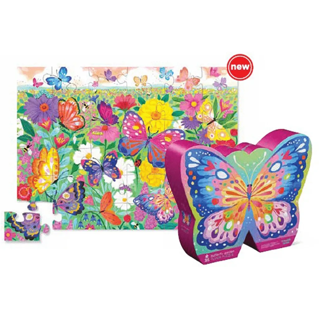 Butterfly Garden 36 Piece Floor Puzzle