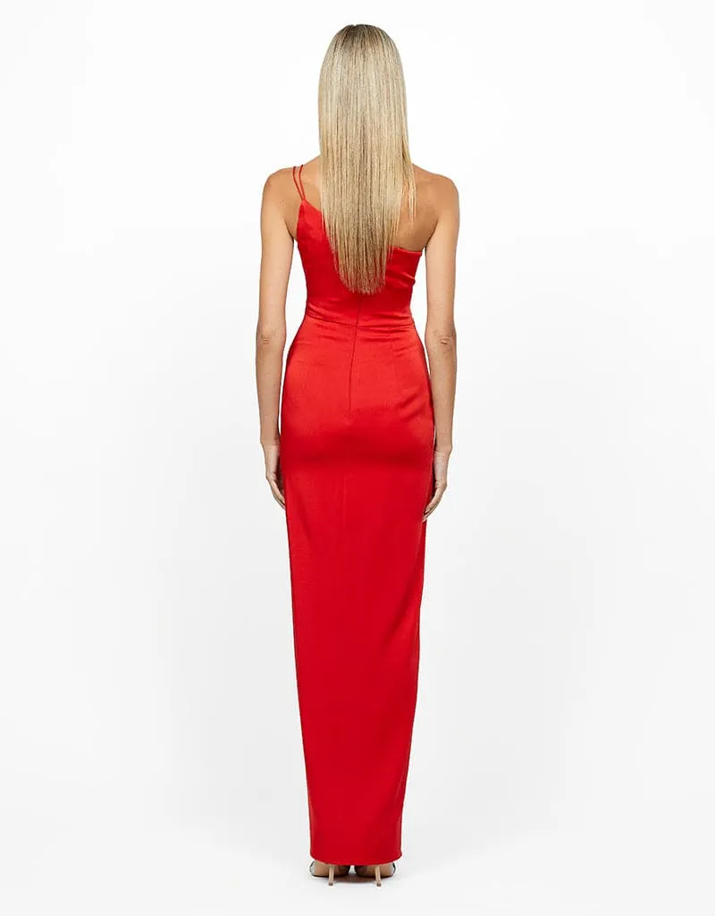 CARTIA ONE SHOULDER CUT OUT MAXI BL56D01L