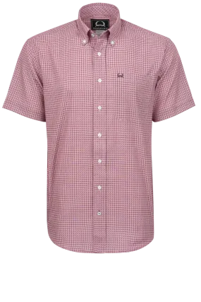 Cinch Arena Flex Button-Front Shirt - Dotted Pink