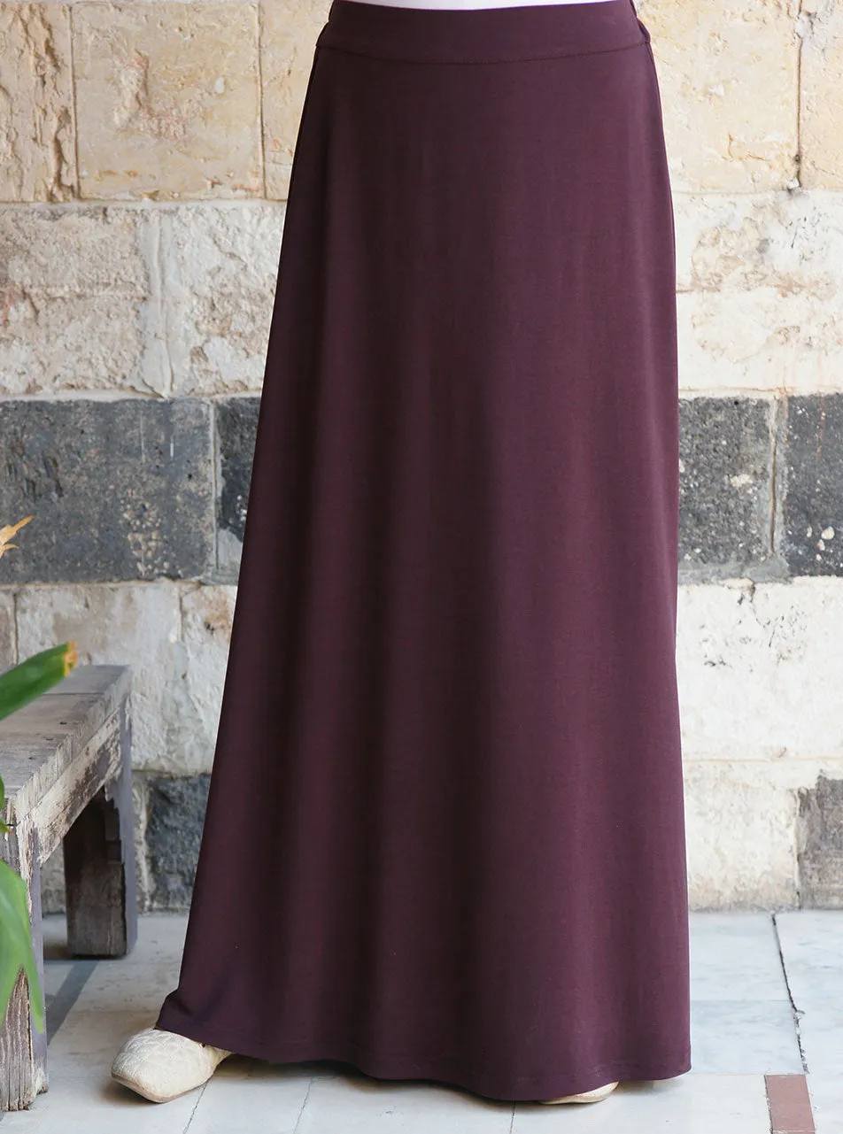 Comfort Fit Jersey Maxi Skirt
