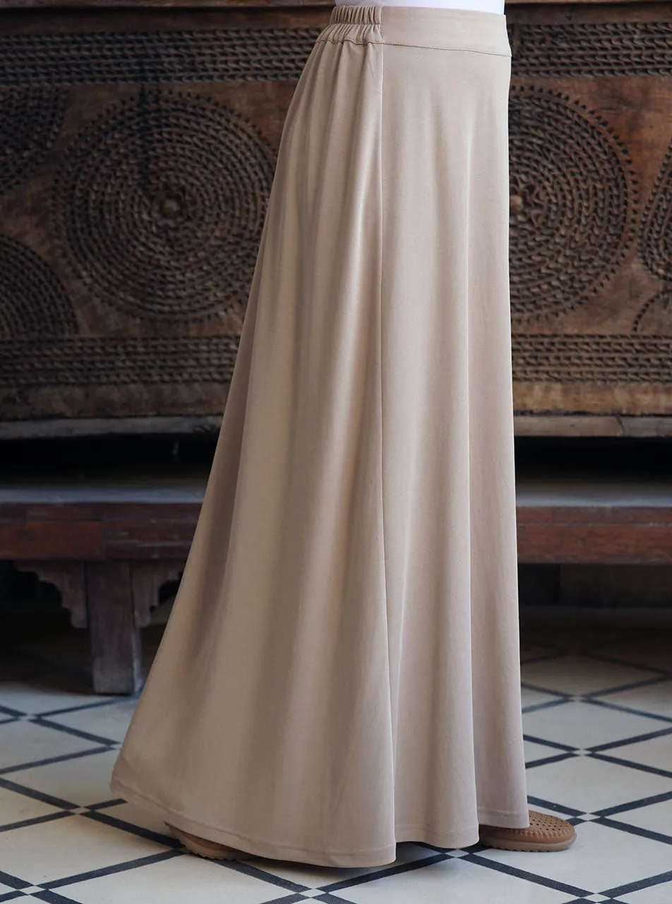 Comfort Fit Jersey Maxi Skirt
