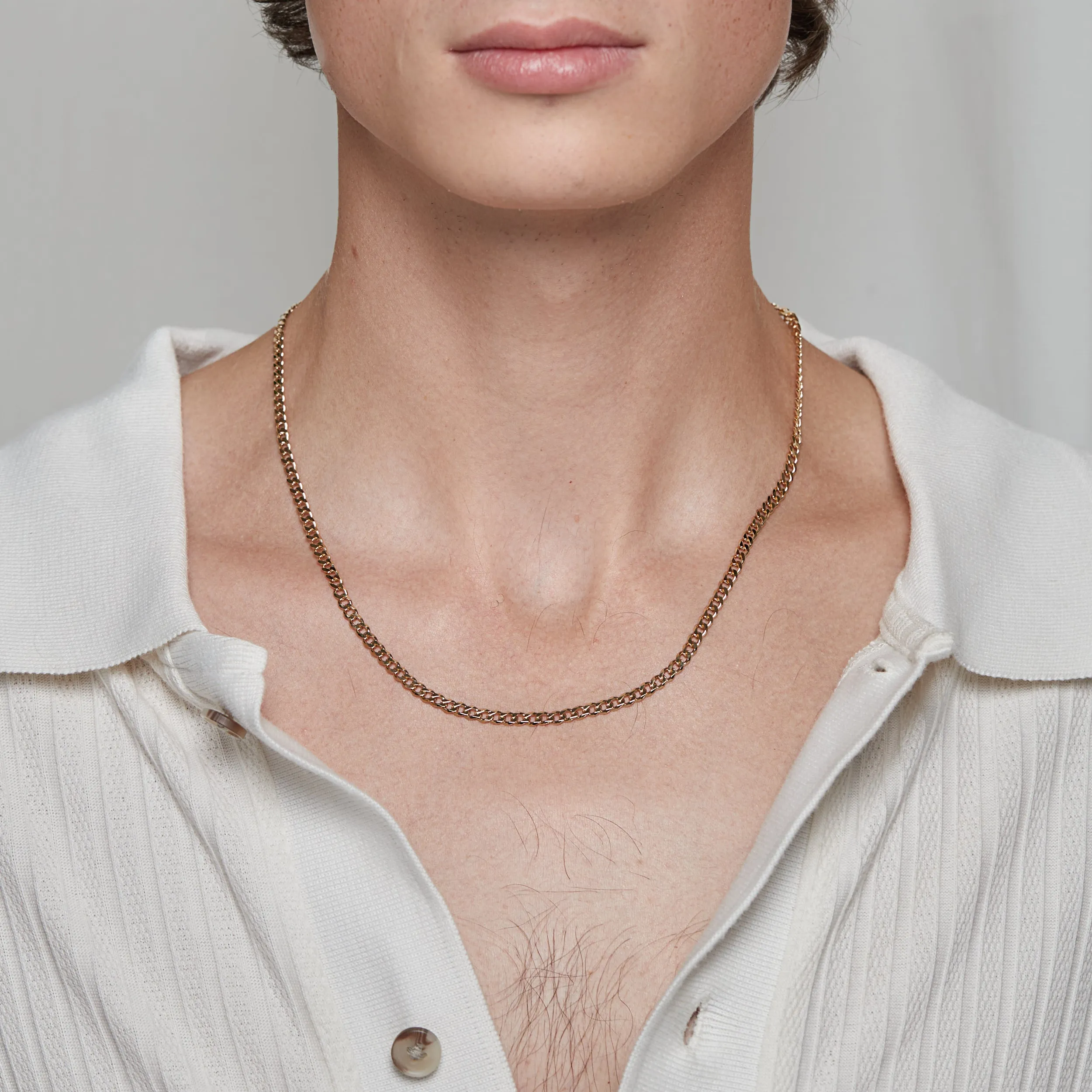 Cuban Chain in Gold for Him