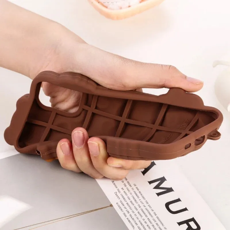 Cute Cookie Bear Phone Case For iPhone