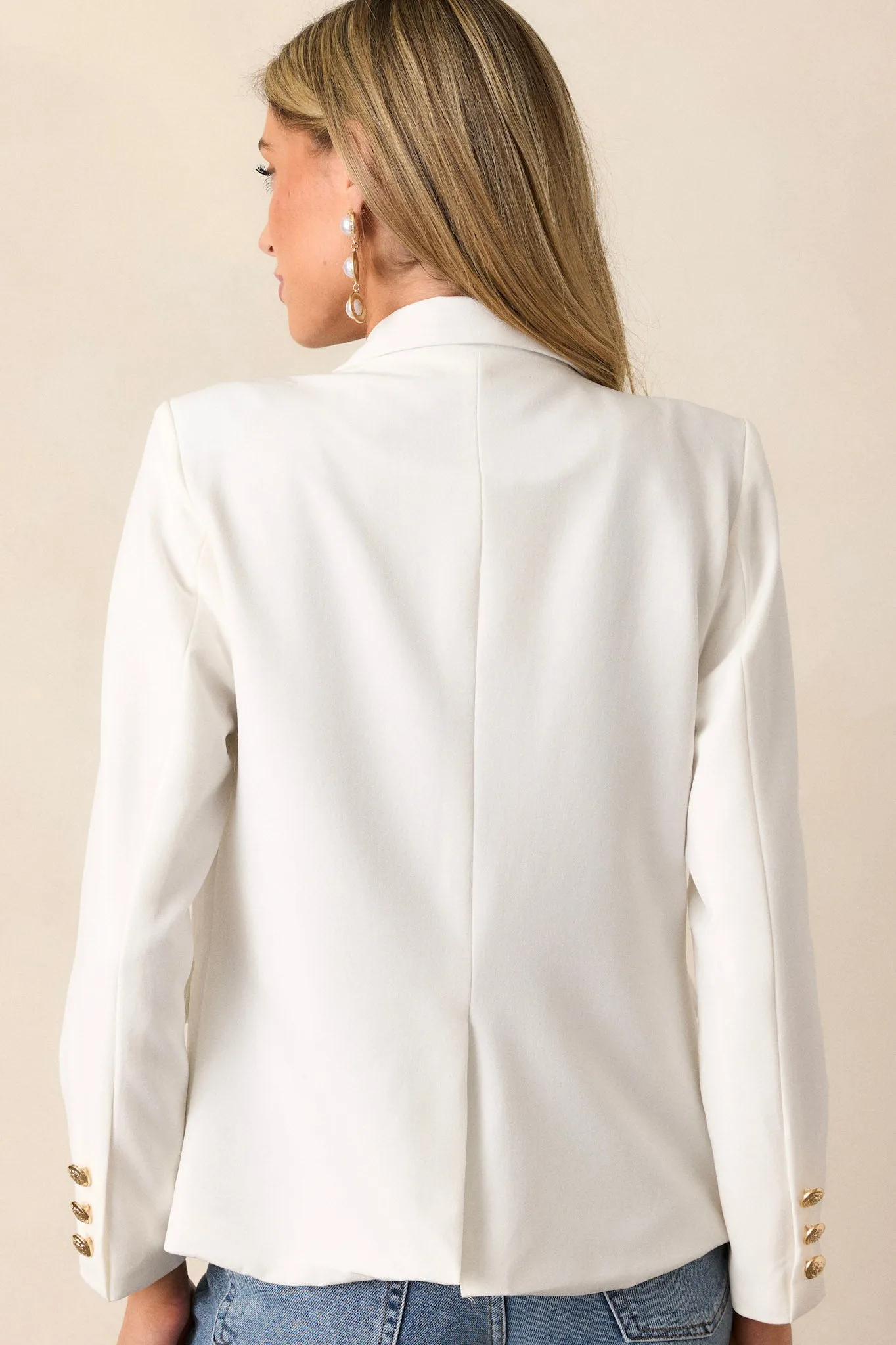 Everything I Want White Blazer