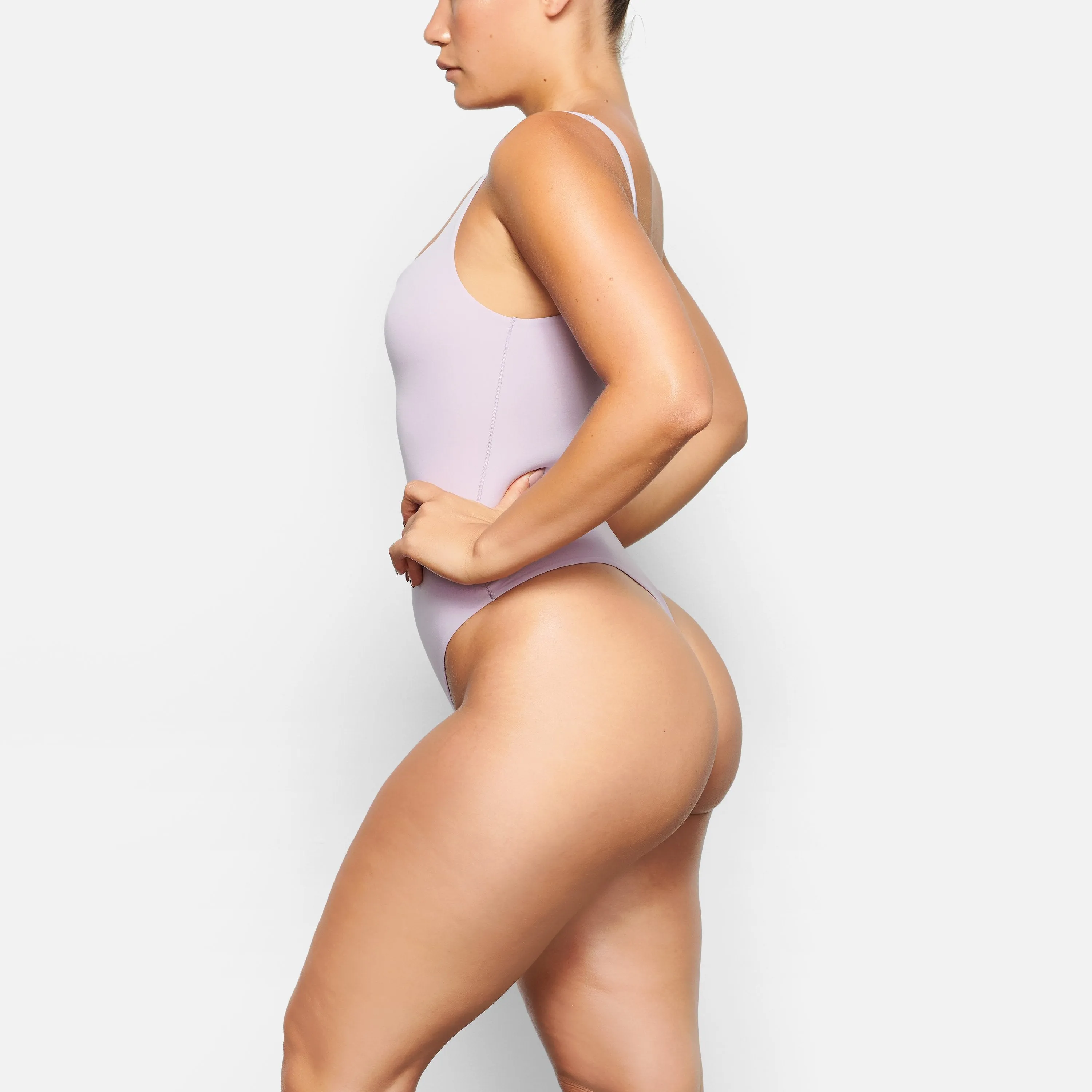 FITS EVERYBODY SQUARE NECK BODYSUIT | IRIS MICA