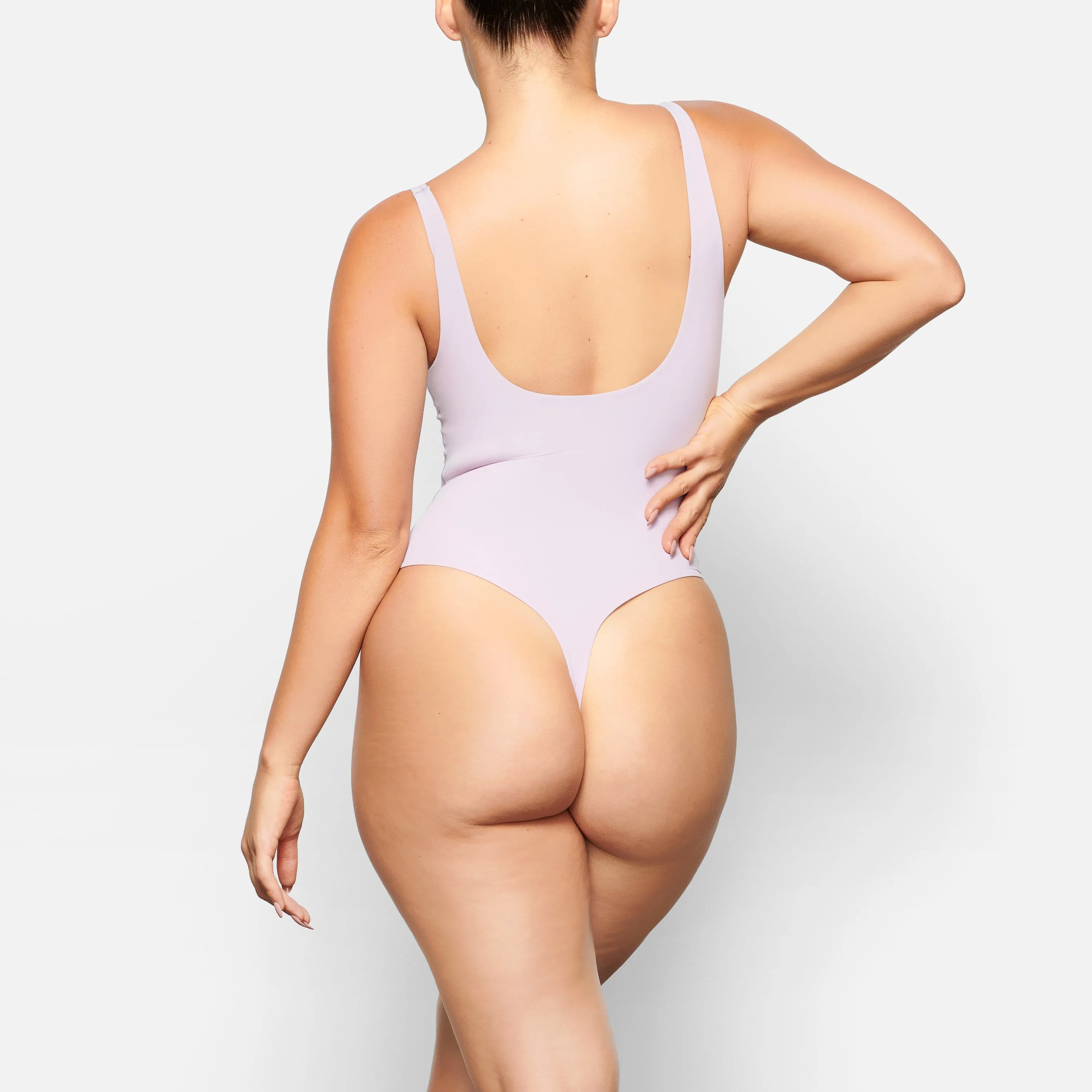 FITS EVERYBODY SQUARE NECK BODYSUIT | IRIS MICA