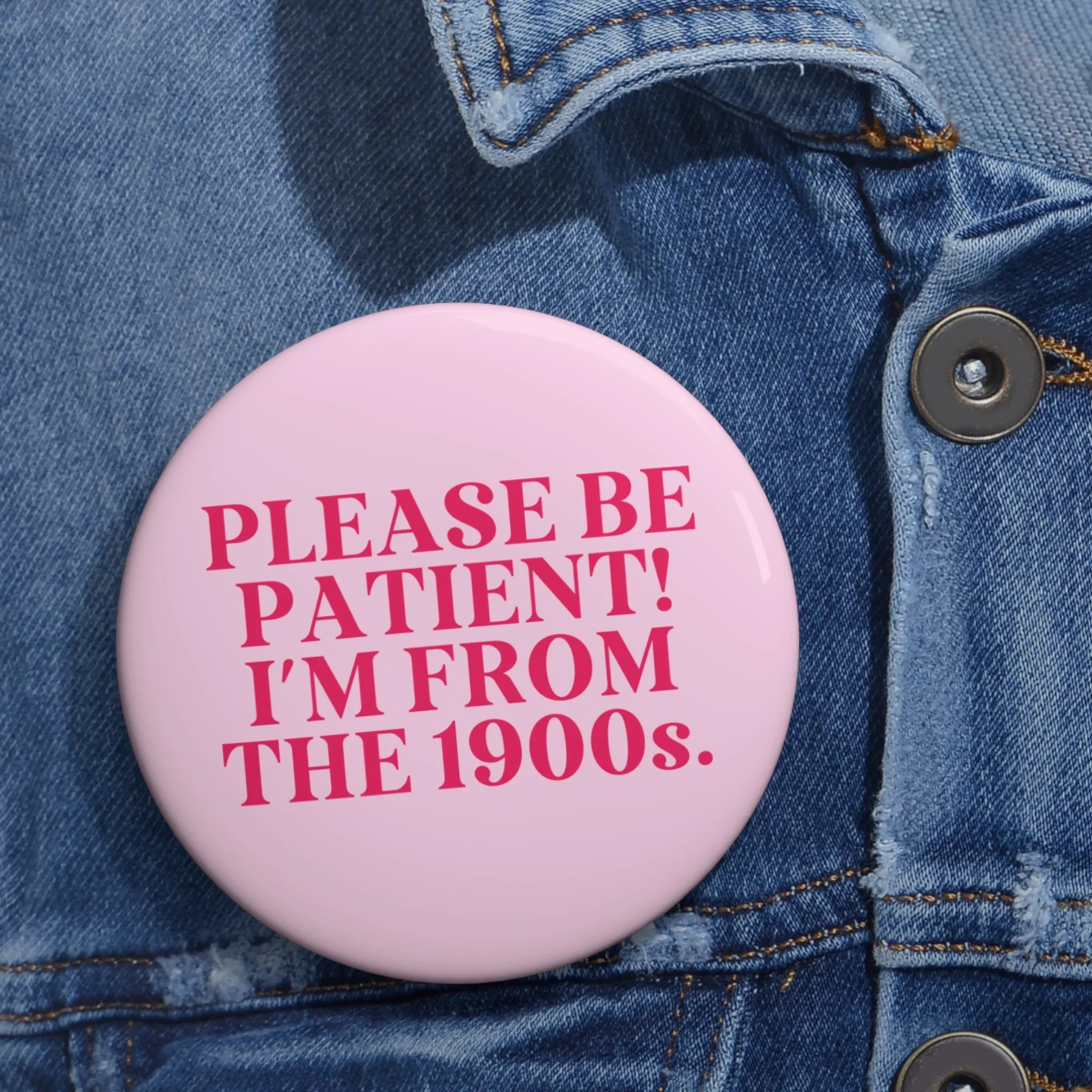 From the 1900s Button