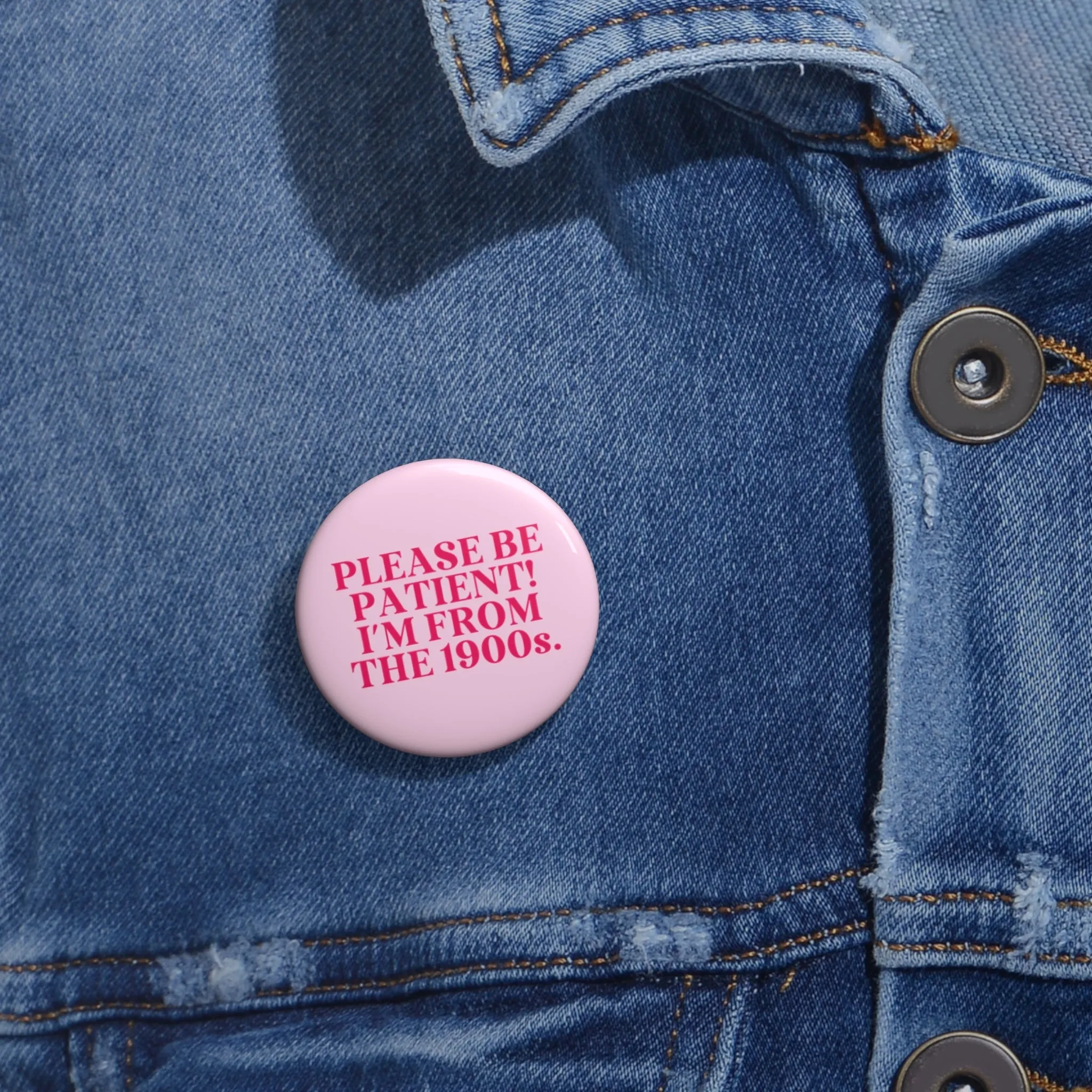 From the 1900s Button
