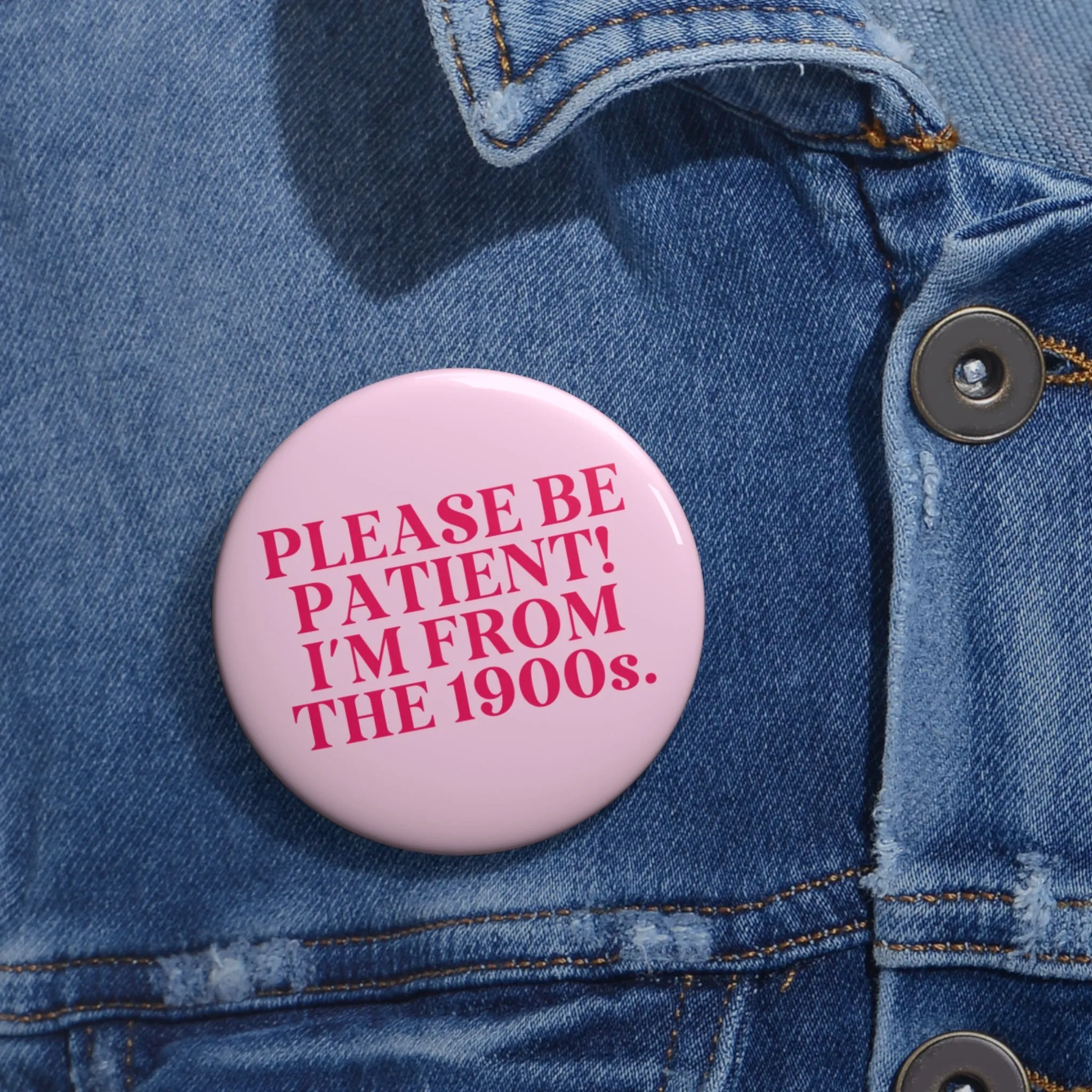 From the 1900s Button