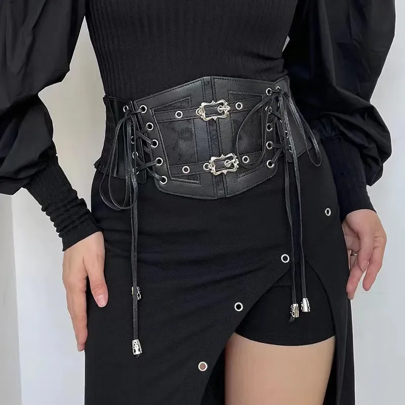 Funki Buys | Belts | Women's Buckle Strap Waist Cinch Belts