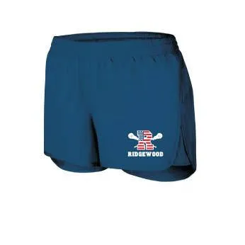 GIRL'S MOISTURE WICKING SHORTS w/ LINER / NAVY