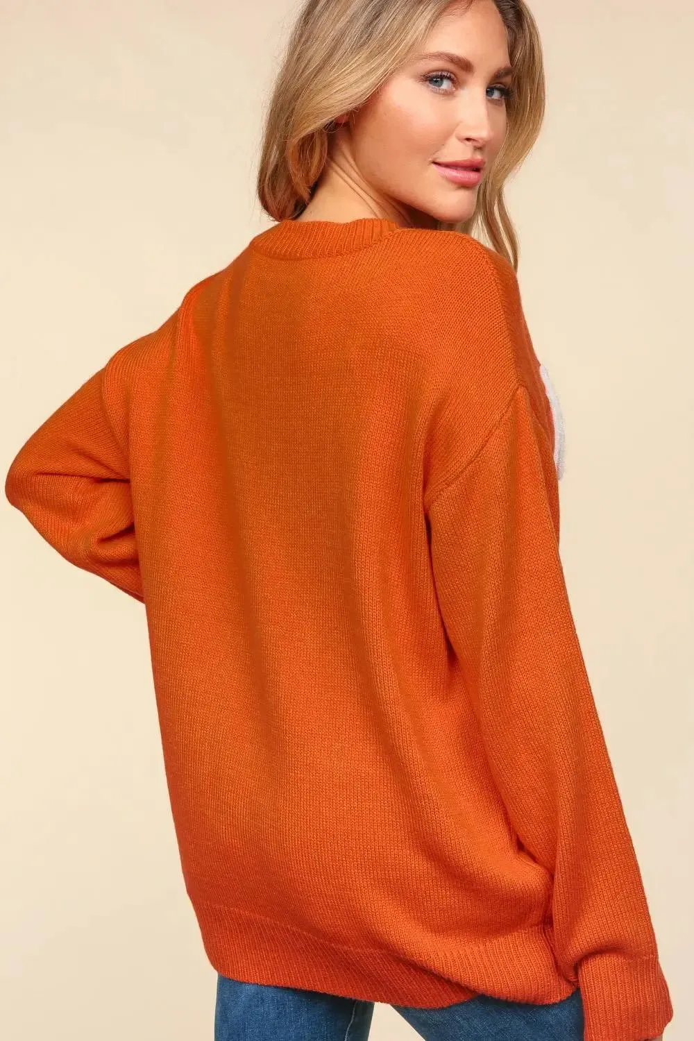 Glitter Embroidery Sweater