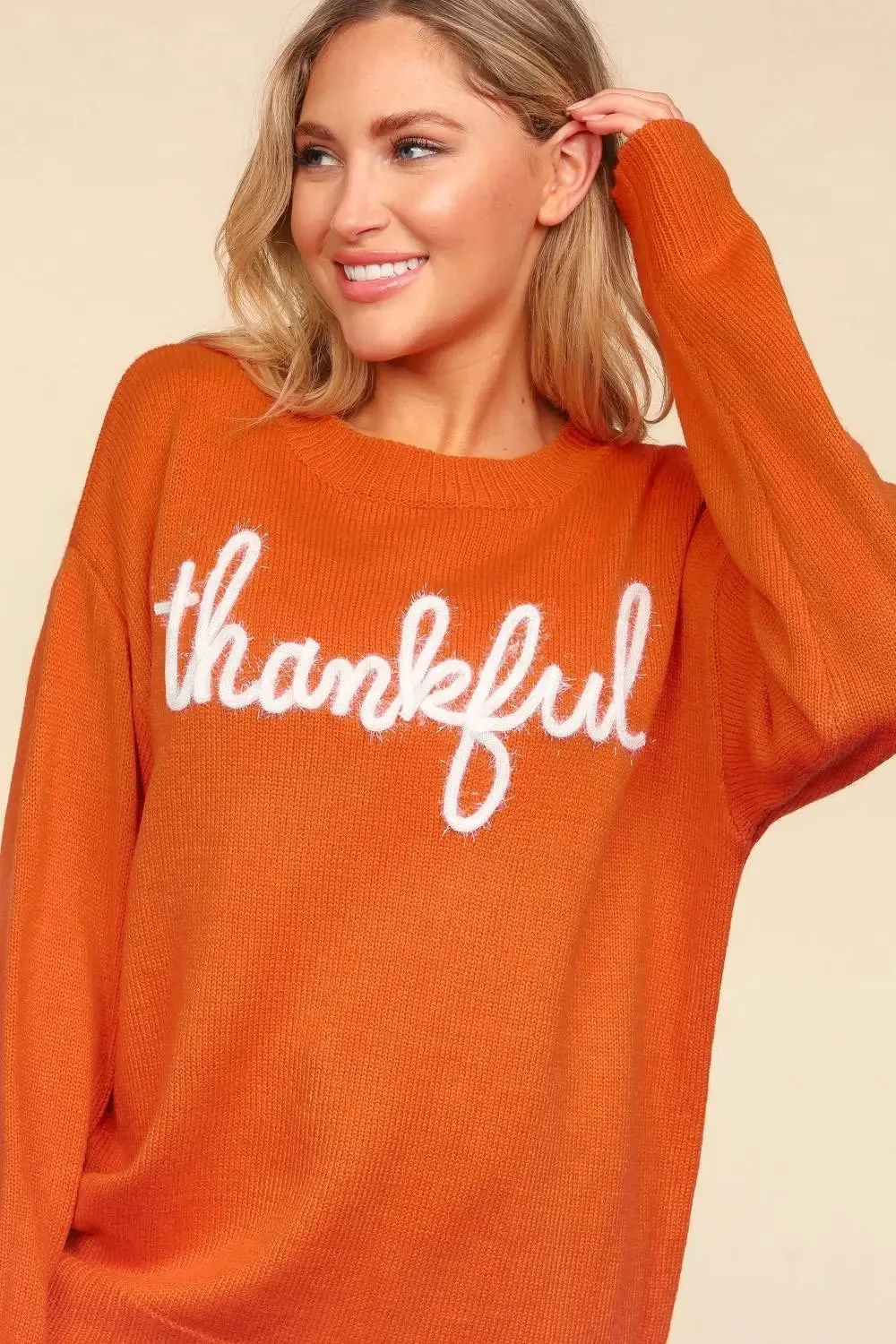 Glitter Embroidery Sweater