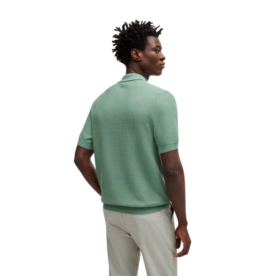 H-Daremo Regular Fit Knit Polo Jumper 50519615