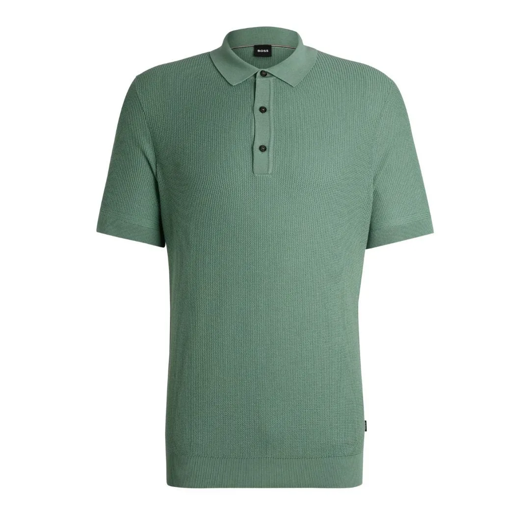H-Daremo Regular Fit Knit Polo Jumper 50519615