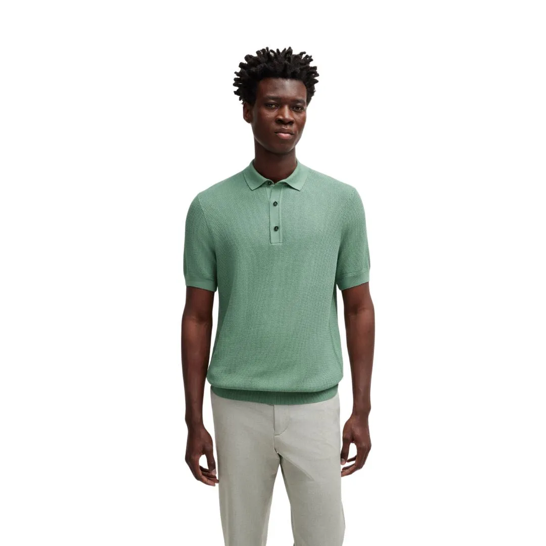 H-Daremo Regular Fit Knit Polo Jumper 50519615