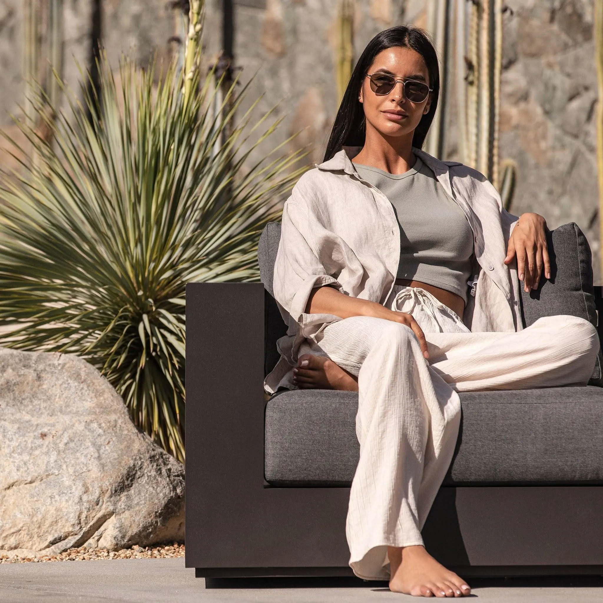 Hayman Swivel Lounge Chair