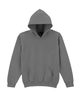 Heavy Blend youth hooded sweatshirt | Charcoal