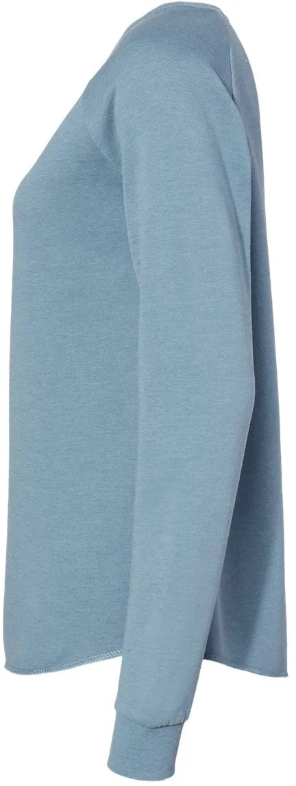 Independent Trading Co. Ladies California Wave Wash Crewneck Sweatshirt