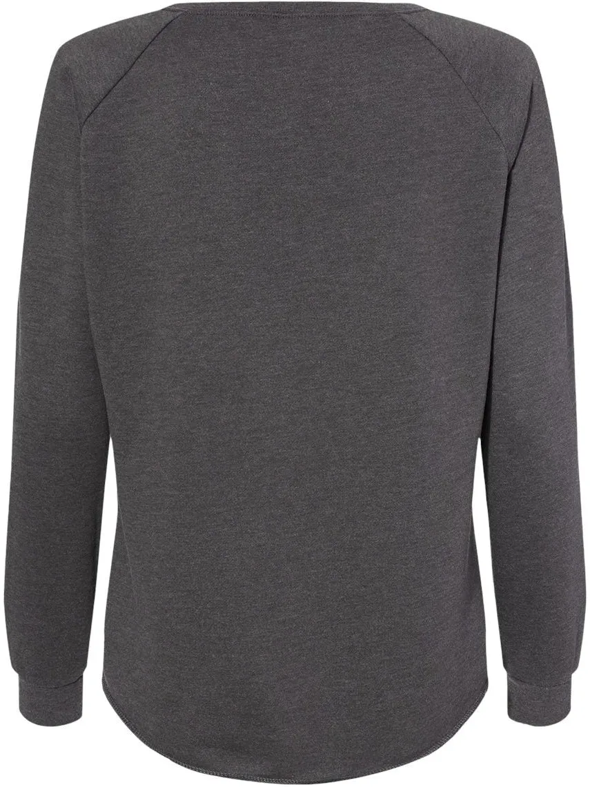 Independent Trading Co. Ladies California Wave Wash Crewneck Sweatshirt