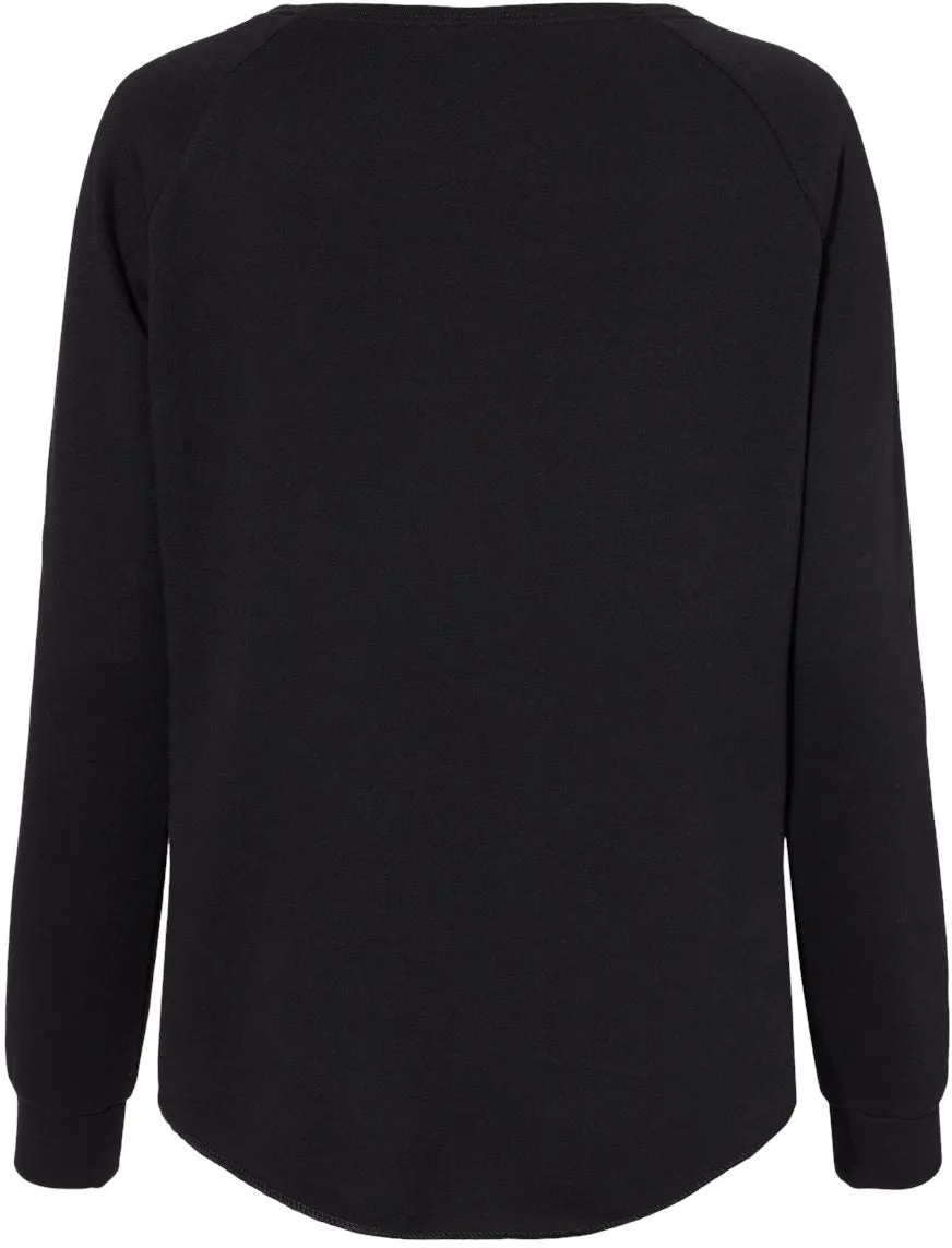 Independent Trading Co. Ladies California Wave Wash Crewneck Sweatshirt