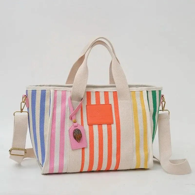 Luxury Colorful Canvas Tote Bag