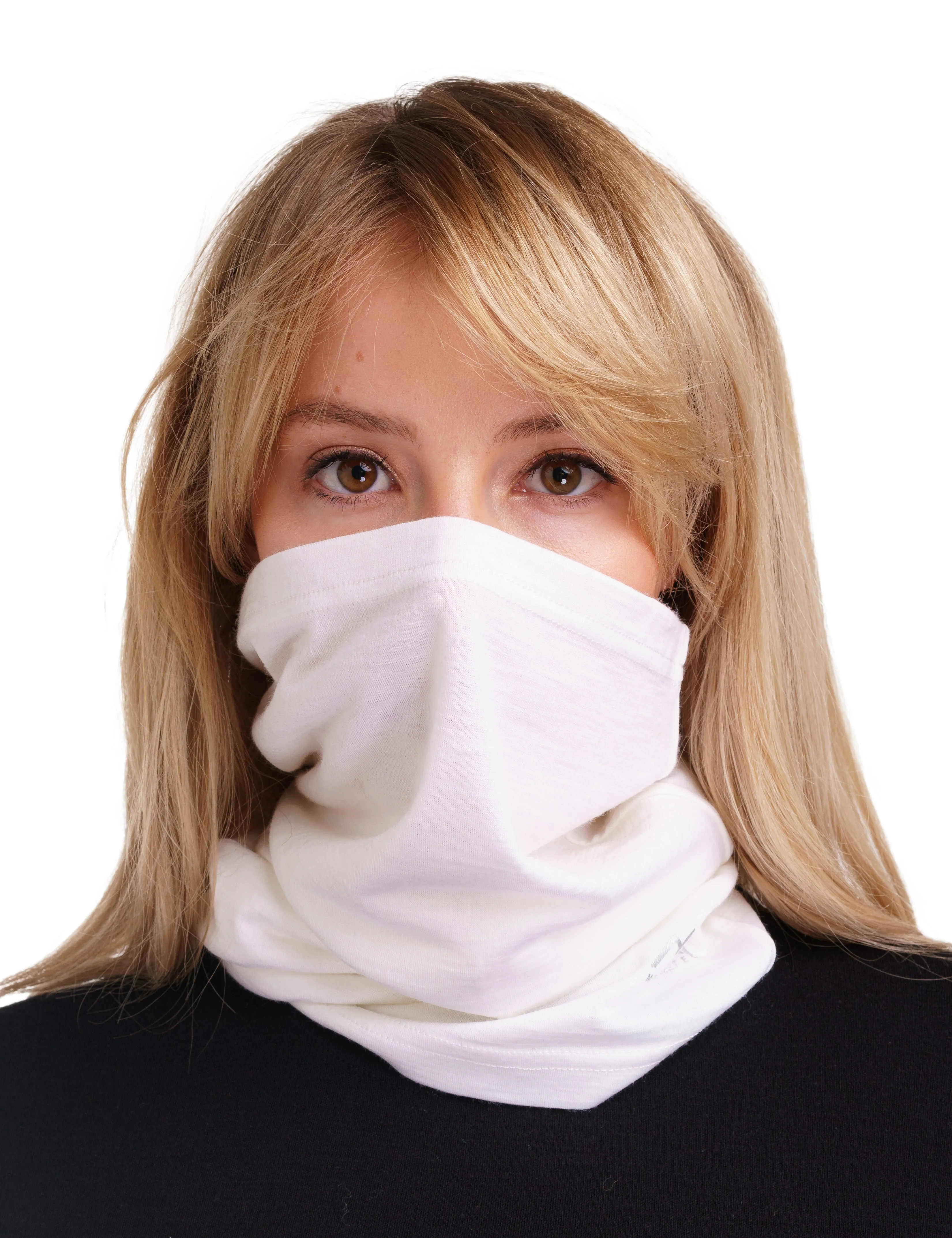 Merino Neck Gaiter 165 Raw Wool