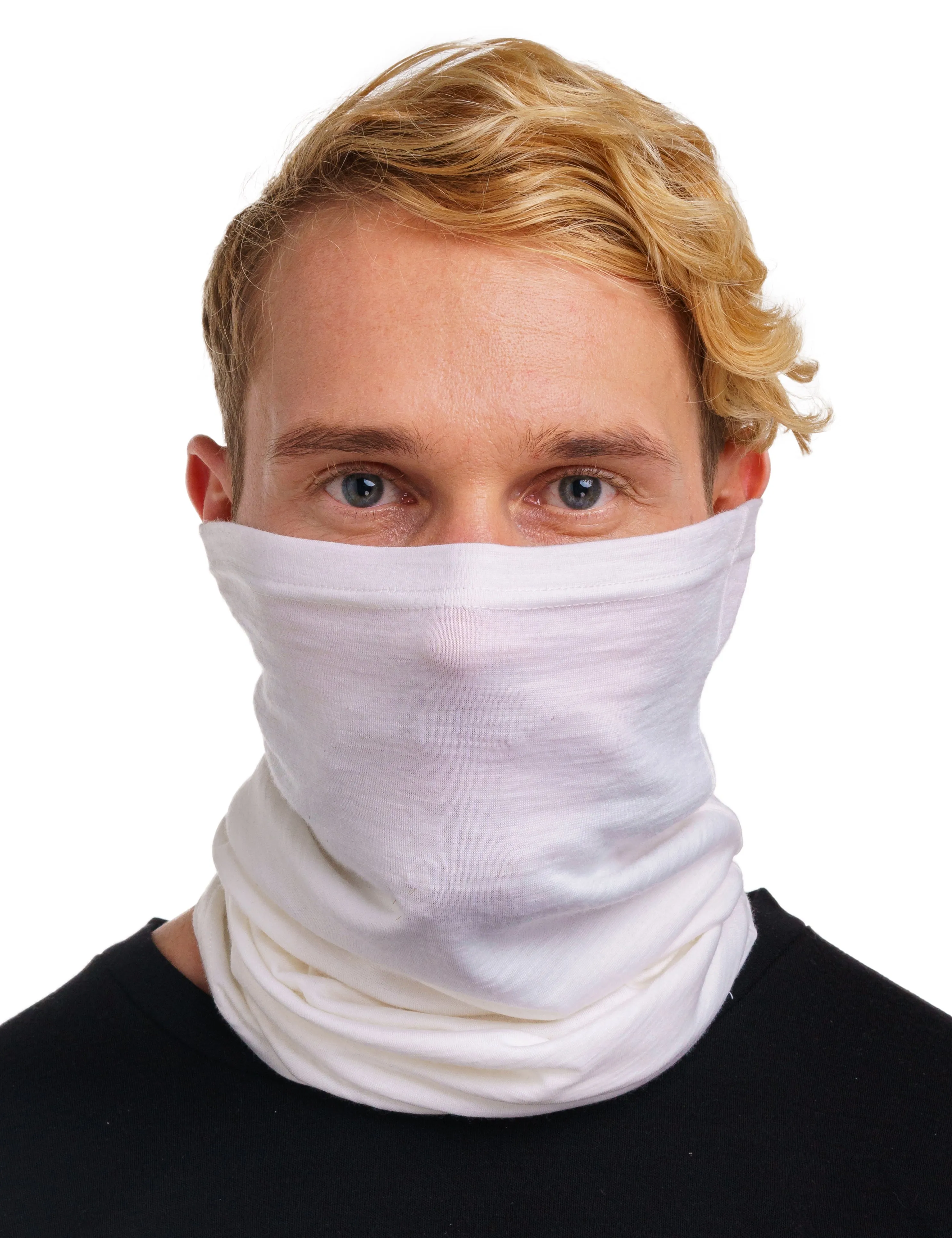 Merino Neck Gaiter 165 Raw Wool