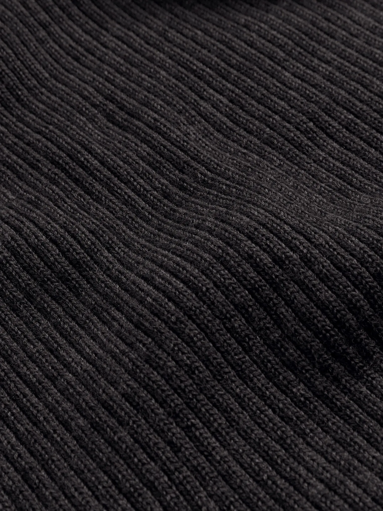 Merino Roll Neck - Downtown Grey